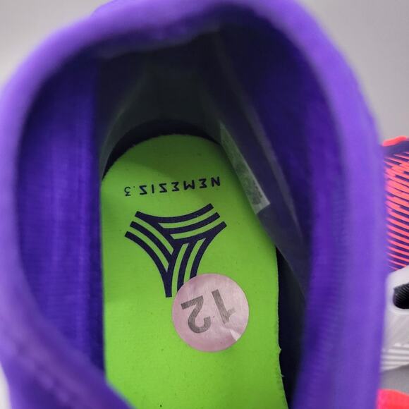 Adidas Nemeziz 3 TF Turf Energy Ink Purple Pink Soccer Shoes Men Size 12 EH0517 main image 11